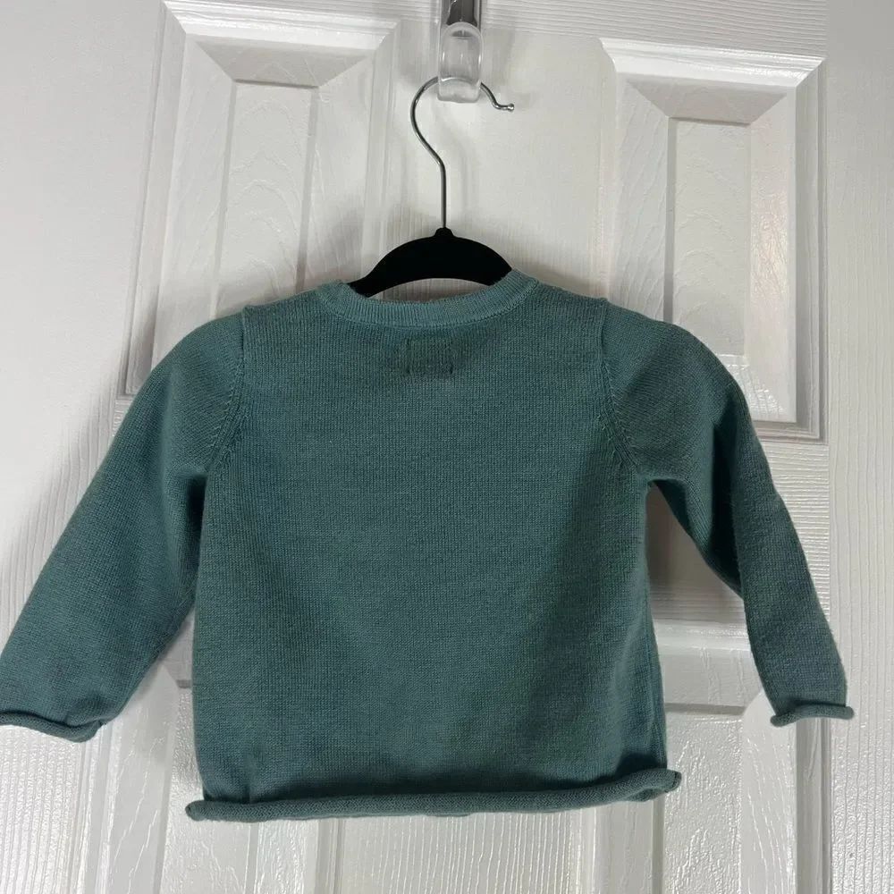 Tea Collection Girls Sweater Size 3/6m - Picture 2 of 3